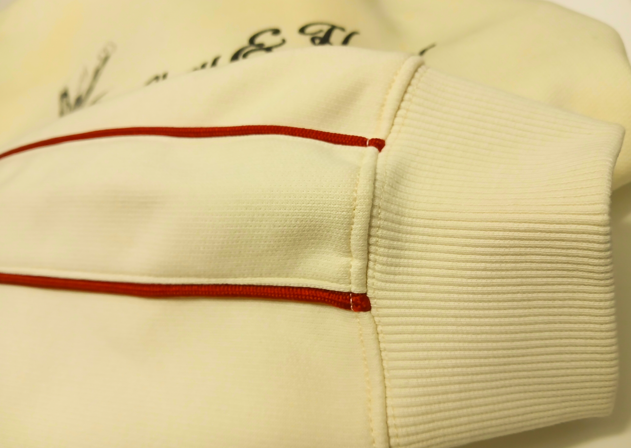 Beige "Incense" heavyweight hoodie